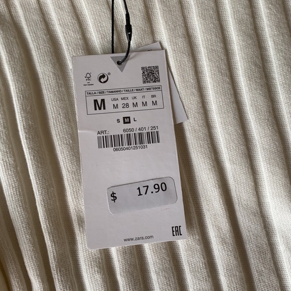 Zara Long Sleeve Mock Neck - Picture 2 of 4